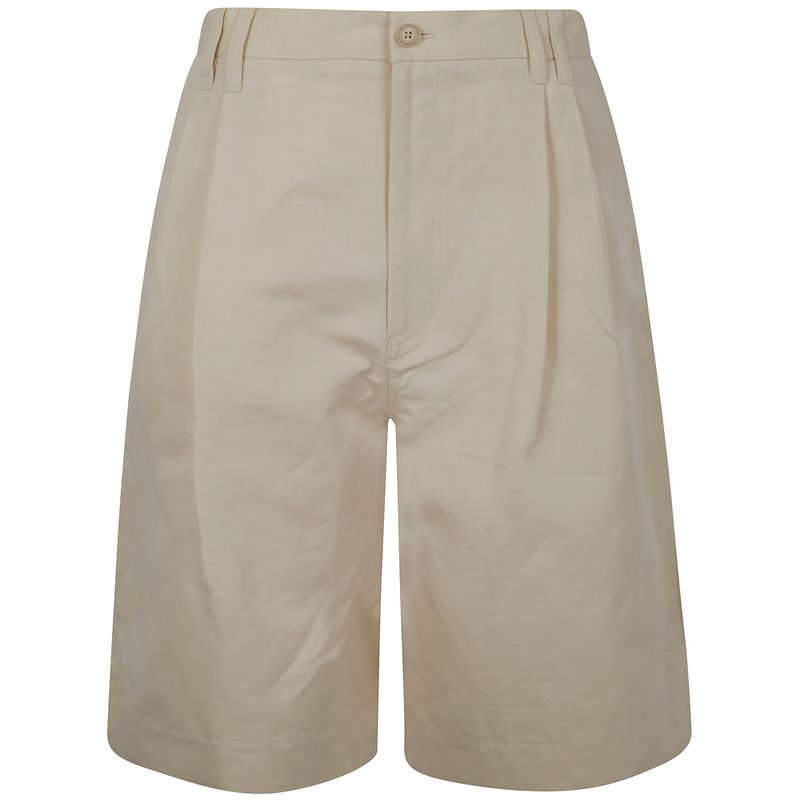 Filippa K Women Relaxed Pleated Cotton Linen Skirt